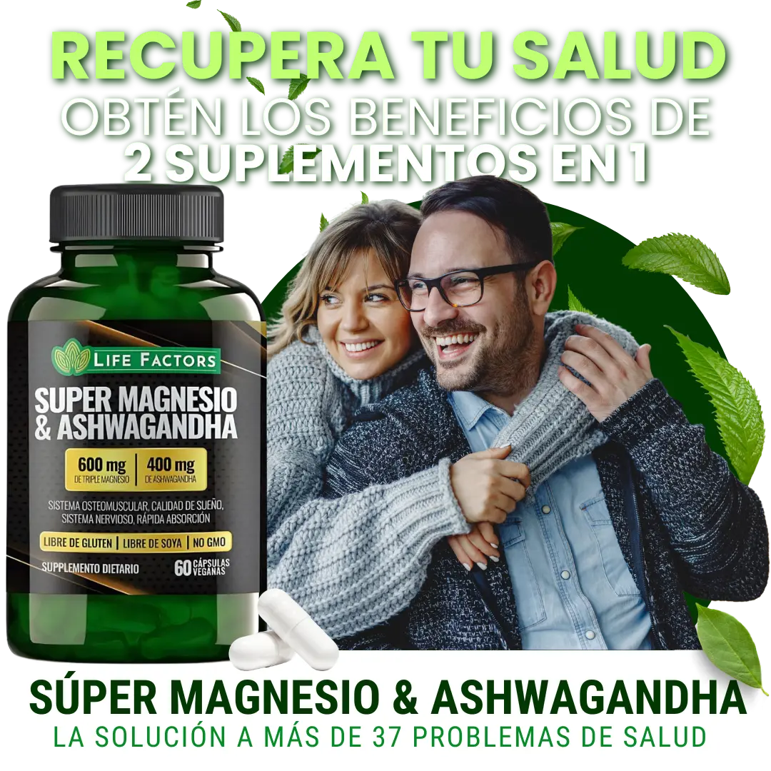 MAGNESIO Y ASHWAGANDHA